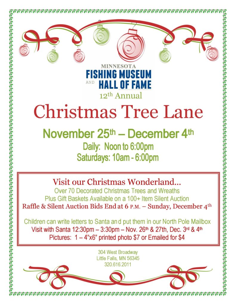 Christmas Tree Lane Flyer 2022 with Santa - Fishing Hall of Fame of ...